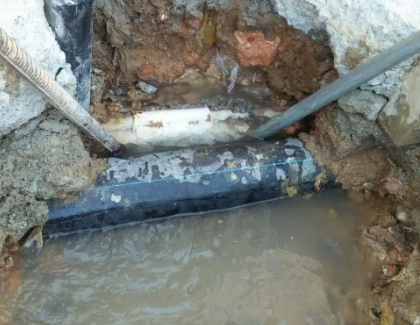 景泰测漏水之水管漏水